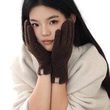 Fleeces Lined Winter Gloves For Women Windproof Thermals Gloves Outdoor Sports Cycling Skiing Soft Warm Touches