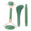 Jadestone ensemble de rouleaux à double tête masseur vert 15
