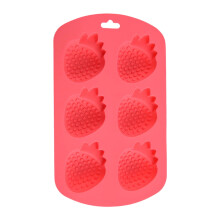 4-Pack Silicone Fruit Molds (Watermelon, Strawberry, Lemon, Pineapple) for Gummies, Chocolate, Ice Cubes – Reusable Baking & Candy Tools