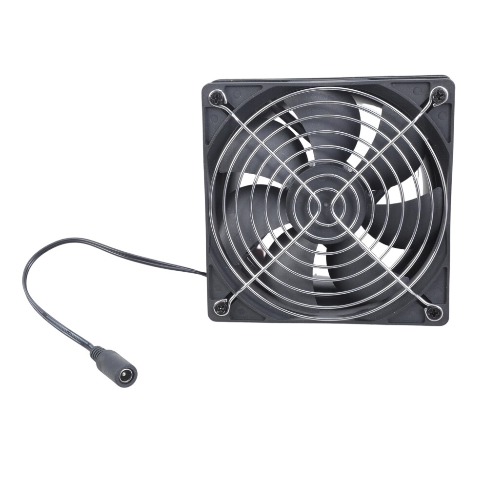 12V 12Cm Exhaust Fan Home Quiet Inline Duct Fan Industrial Fan Bathroom Kitchen Ventilation Fan For Bathroom Kitchen 9422877411252