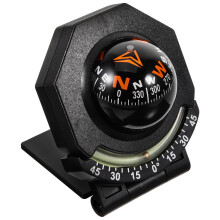 1Pcs Luminous Car Compass Ball for Night Driving 3.5x2.8x0.8in