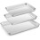 Stainless Steel Baking Sheet Set Rimmed 3 pcs 1