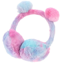 Kids Ear Muffs Plush Round Design with Anti-Slip for Hiking, 1 Pack