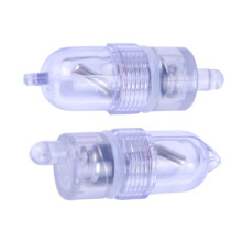 2Pc Fishing Rod Tip Light Sensitive Bites Baits Alarm Lamp Bites Alarm Indicator