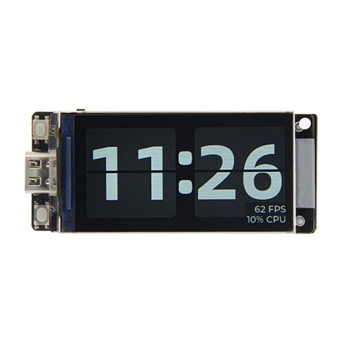 T-Display-S3 ESP32 S3 com Placa de Desenvolvimento de Display LCD ST7789 de 1,9 Polegadas WIFI Bluetooth5.0 Módulo Sem Fio 170x320
