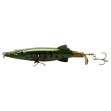2PC Fishing Lures Jigs Spiral Propeller Surface Tractor Simulation compatible with Sharp Hook Hard Bait