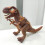Electronic Walking Dinosaur Toy Brown 1 pc 8