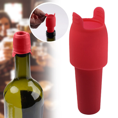 Bouchon pour vin mousseux réutilisable et incassable (1 pièce)