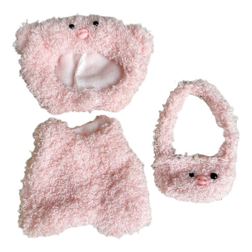 Cute Outfit for 17cm Dolls with Accessories