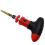 Manual T Type Ratchet Screwdriver Quick Bolt Driver Batch 6.35 mm Rotate Forward 3