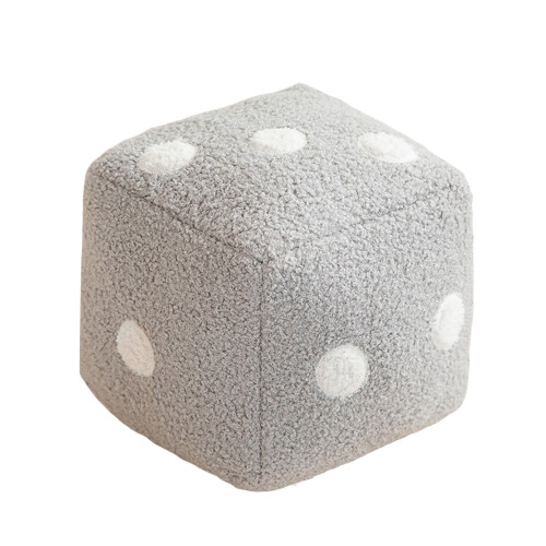 Funny Dice Pillow Soft Cubic Cushion 1 Piece