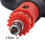 Manual T Type Ratchet Screwdriver Quick Bolt Driver Batch 6.35 mm Rotate Forward 8