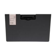 Flipping Clipboard Folder with Metal Clip 12.8x9.65 in