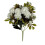 Bouquet de chrysanthèmes artificiels blancs (1 pièce) 1