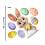 Easter Bunny Magnetic Stickers for Fridge 12 pcs 3
