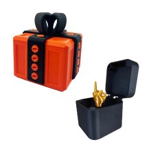 3D Printed Annoying Gift Box with Screws – Prank Present & Money Card Container, Compatible with Birthday/Christmas