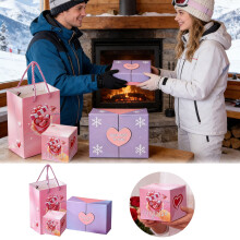 Boîte cadeau surprise à faire soi-même, emballage créatif pour la Saint-Valentin ou
