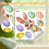 Easter Bunny Magnetic Stickers for Fridge 12 pcs 4