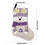 Purple Snowflake Christmas Stocking 18 inches 2
