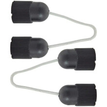 2pcs Wishbone Latex Tube Adapter Threaded Spearfishing Connector for Speargun Rubber Spear Connection Accessories