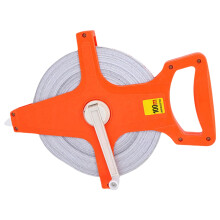 Waterproof Retractable Ruler Open Reel Tape Measure Easy Grips Handle Fiberglass Tape Measure For Gardening