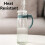 Bollitore in vetro con coperchio e manico, 1100 ml 4