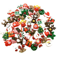 Flatback Cabochons Resin Embellishments for Crafting Case Hair Bows Ornament Scrapbook Cards Christmas Party Supplies Gifts
