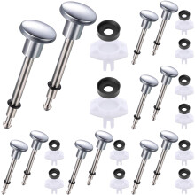 2-Set Tub Spout Diverter Repair Kit: 2 Stems, 2 Cup Seals, 2 Gates – for Leaky Faucet Repair