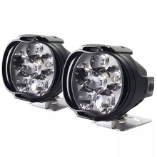 Faros LED para motocicleta QenASHaing 18W (2 unidades)
