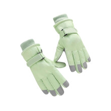 Warm Fleece Winter Gloves for Women, Waterproof & Windproof 5-Finger Thermal Running/Cycling Gloves – Compatible with Touchscreen