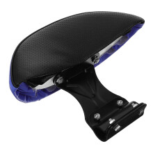 Motorcycle Back Support Cushion Assorted Color Easy Install Backseat Pad