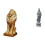 Löwenskulptur und Buddha-Figur, 2-teiliges Set 1