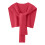 Damesjal Wrap Poncho Cape Rød One Size 1