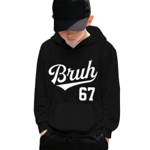 Geansaí Fada Muinchille Greannmhar Six Seven6 7Meme