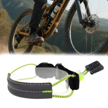 Adjustable Elastic Pant Leg Straps for Biking – High-Visibility Cycling Accessories Compatible with Sports, Fitness, Trail Walking, Jogging, Night