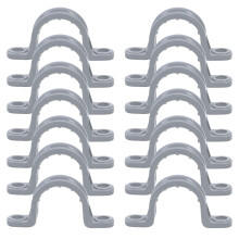 30Pcs Conduit Cable Support Clips PVC Clamps for Versatile Pipe Size Fit and Stability