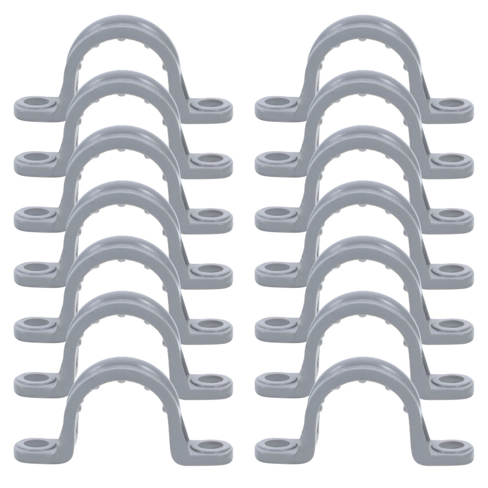 30Pcs Conduit Cable Support Clips Pvc Clamps For Versatile Pipe Size Fit And Stability 9085618369955