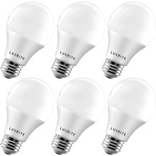 A19LED-lamp 3500K natuurlijk wit 800LM dimbaar 6-pack
