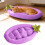 Κρεβάτι γάτας μελιτζάνας Purple Kitten Cave 14,96x24,41 ίντσες 1