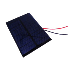 Solar Panel Module 6V Polysilicon with Long Cable Solar Flashlights Module for Outdoor Solar Charging & Flashlights