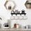 Wall Mounted Coffee Cup Holder with USA Theme - Decorative Mug Storage Solution for Coffee Bar Display and Kitchen Organization 5