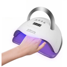LED UV Nail Lamps 180W Nail Dryer Gel Nail Curing Lamp UV Light with 4 Timers Auto Sensor LCD Display