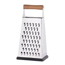 Stainless Steel 4-Sided Box Grater for Cheese and Potatoes
