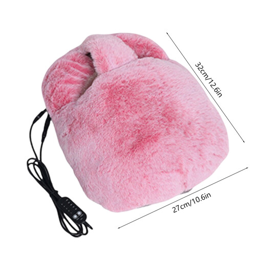 USB Foot Warmer Portable Electric Slippers Washable 2