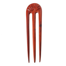 YIEMEEN Elegant Wood Hairpin with Fine Carving Artistic Crafted Wood Hair Pin Stylish Hair Stick Jewelry for Fashionable Ladies