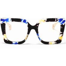 Lunettes anti-lumière bleue surdimensionnées pour femmes, lunettes anti-fatigue et anti-maux de tête pour ordinateur
