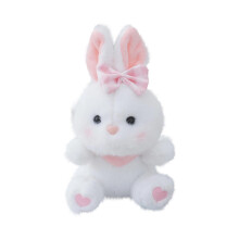 Peluche Lapin et Papillon – Cadeau chaleureux pour les fêtes, les anniversaires et au quotidien | 16 cm | Compatible avec les collections de lapins