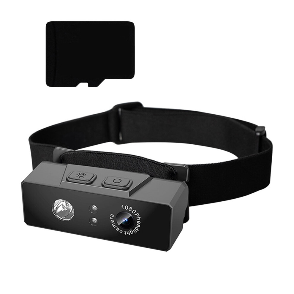 Headlamp Camera 1080P Video Recorder With Cmos Sensors Led Action Cameras For Outdoor Cycling And Night Running 9558633960211