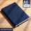 Læder Vintage Journal Notesbog 240 Sider Rød Marineblå 1