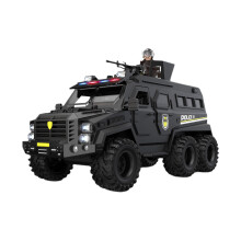 Hračka SWAT so zvukom a svetlom, 6 koliesok